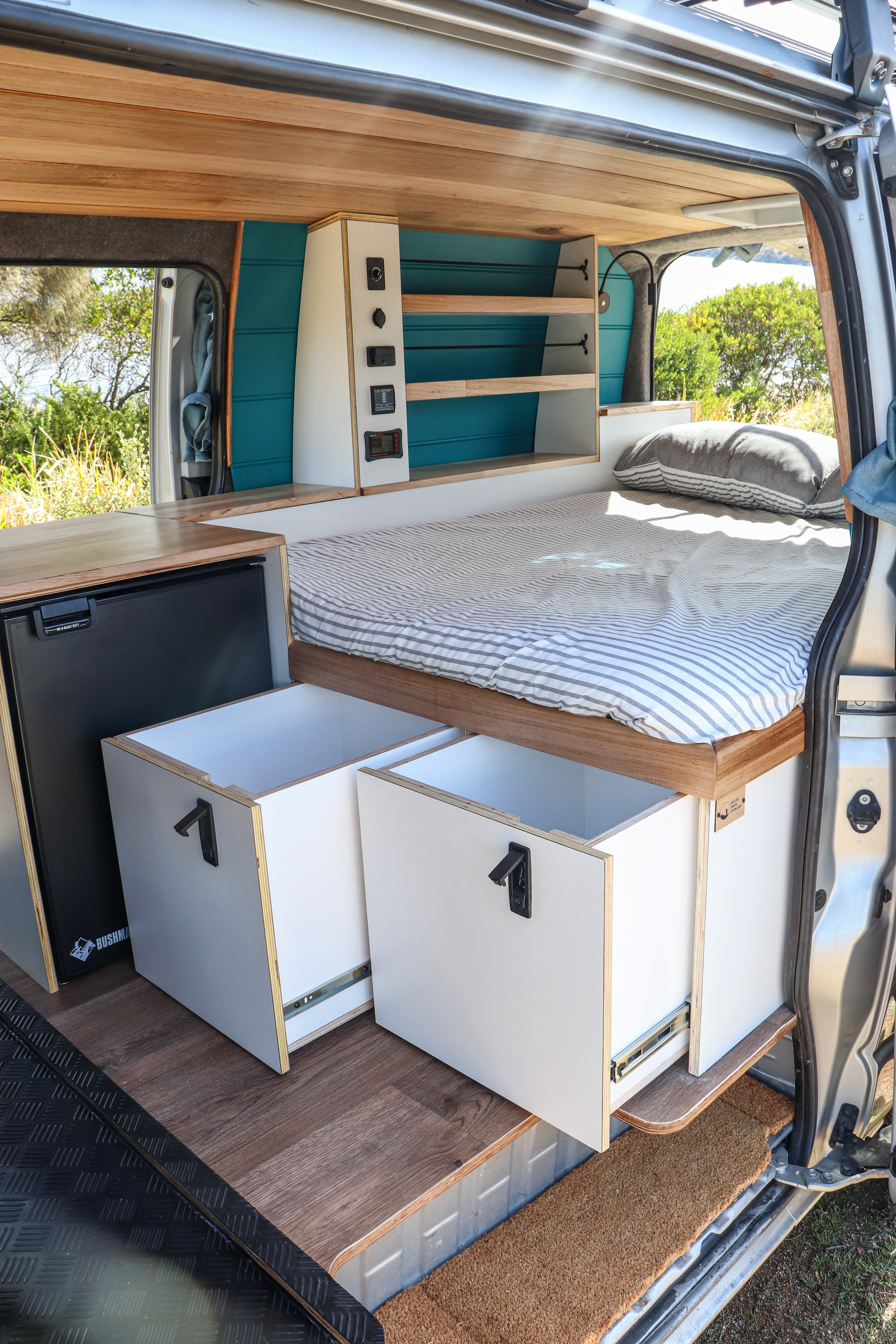 Tasmania custom campervan build - Zenith Campervans Summit Explorer HiAce conversion with full kitchen and off-grid capabilities